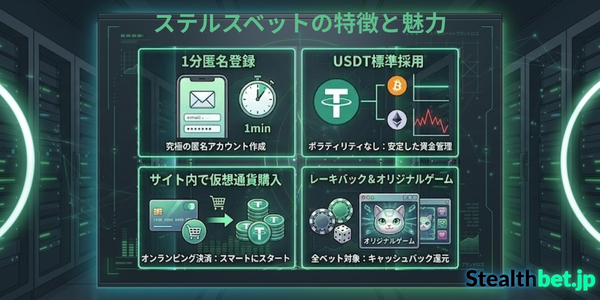 ステルスベット おすすめポイント