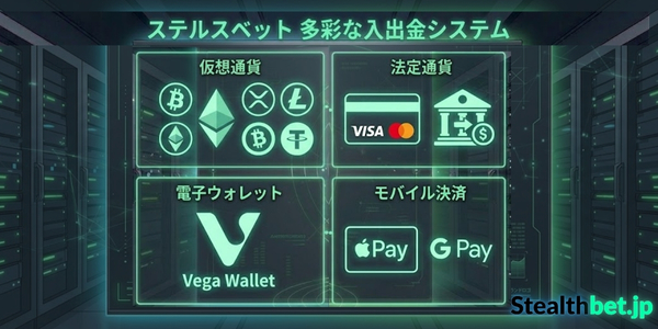 ステルスベット 入出金